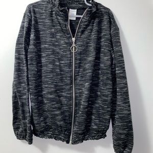 Girls’ Black Light Weight Jacket - Size 7/8